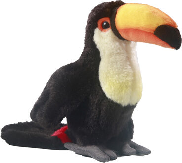 Carl Dick Knuffeldier Toekan - 18 cm - pluche - tropische vogel