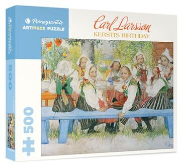 Carl Larsson: Kersti's Birthday 500-Piece Jigsaw Puzzle - Pomegranate Artpiece Puzzle - Carl Larsson