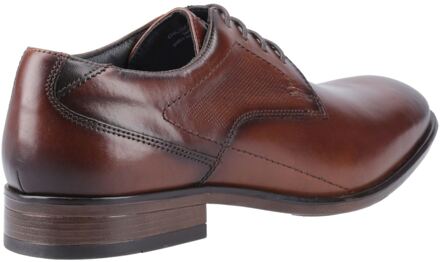 Carl Leren Cognac Heren Veterschoenen Bruin - EU 42 / UK 8