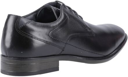 Carl Leren Heren Zwarte Veterschoenen - EU 44.5 / UK 10