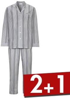 Carl Long Sleeve Pyjamas Versch.kleure/Patroon,Grijs - Small,Medium,Large,X-Large,XX-Large