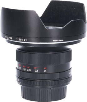 Carl Zeiss Tweedehands Carl Zeiss Distagon T* 18mm f/3.5 ZF.2 Nikon F CM0797 Zwart
