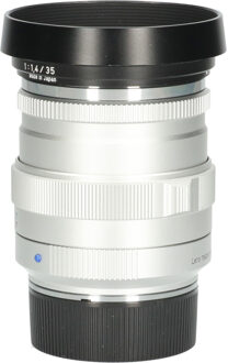 Carl Zeiss Tweedehands Carl Zeiss Distagon T* 35mm f/1.4 ZM Leica - Zilver CM3935