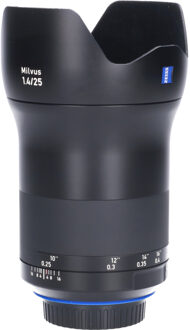 Carl Zeiss Tweedehands Carl Zeiss Milvus 25mm f/1.4 ZE Canon EF CM2220 Zwart