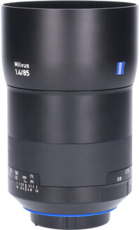 Carl Zeiss Tweedehands Carl Zeiss Milvus 85mm f/1.4 ZE Canon CM0194 Zwart