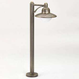 Carla tuinpadverlichting met beugel, bruin/messing bruin-messing, wit