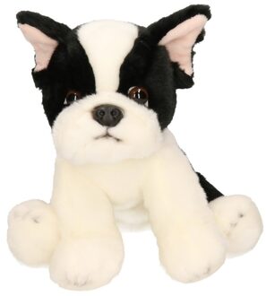 Carldick pluche Franse bulldog hond - knuffel - 24 cm - honden knuffels