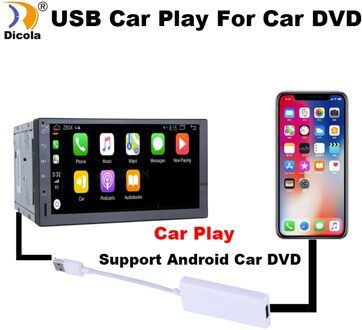 Carlinkit Usb Smart Auto Link Dongle Voor Android Auto Navigatie Voor Apple Carplay Module Auto Smart Telefoon Usb Carplay Adapter