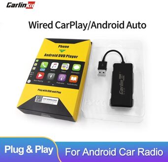 Carlinkit Wried Carplay Smart Link Dongle Voor Android Auto Carplay Voor Android Systeem Scherm Carplay Voor Apple Mirrorlink IOS14