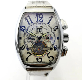 Carlota 2020 men's watches top brand luxury business Automatic clock Tourbillon waterproof Mechanical watch relogio masculino