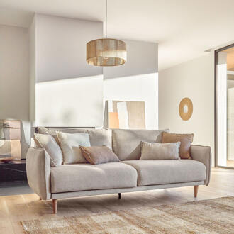 Carlota 3-Zitsbank - Beige