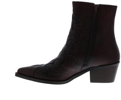 Carlotta texan studs | dames | | maat: | leer Bruin - 40