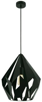 Carlton 5 Hanglamp - E27 - Ø 38,5 cm - Zwart