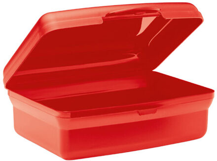 Carmany polypropyleen 800ml lunchbox Rood - One size