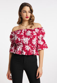 carmen blouse mioki - maat Rood