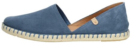 Carmen dames espadrille - Licht blauw - Maat 37