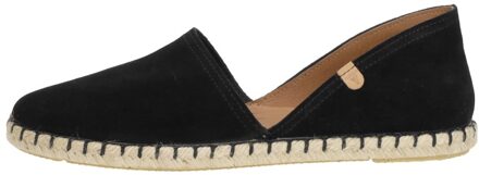 Carmen dames espadrilles. - Zwart - Maat 40