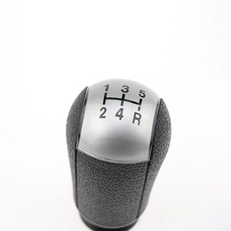 Carmilla 5 Speed Mt Auto Gear Hoofd Pookknop Voor Ford Focus 2 MK2 Mondeo MK3 S-MAX Galaxy Fiesta Mk6 transit Pookknop zilver