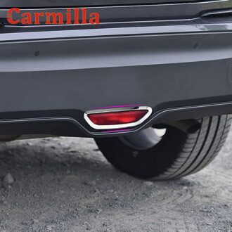 Carmilla Auto Chrome Rear Remlicht Decoratie Cover Trim Remlichten Stickers Voor Toyota C-HR Chr Accessoires
