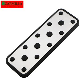 Carmilla Auto Pedalen Kit Voor Subaru Forester 2006 Xv Impreza 2006 Gas Rem pedaal Restfoot Pedaal Covers 1stk rust uit Pedal