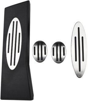 Carmilla Auto Pedalen Voor Mini Cooper Een Hatch Hardtop Countryman Jcw R56 R60 R61 F54 F55 F56 Gas Brandstof Clutch rempedaal Pads MT met rust uit