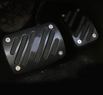 Carmilla Op Auto Pedalen Voor Peugeot 3008 Gt Suv Auto Onderdelen Rem Gas Pedaal bescherming Cover zwart