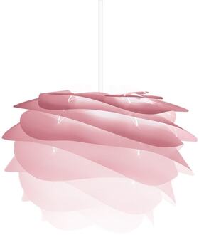 Carmina Mini hanglamp baby rose - met koordset wit - Ø 32 cm Roze