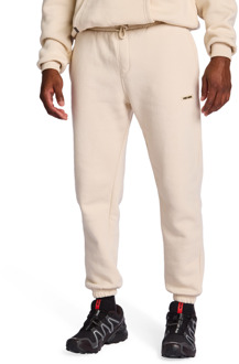 Carmine Broeken Heren - Wit - Maat S - Katoen Fleece White