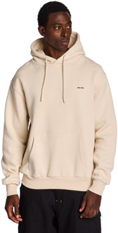 Carmine Hoodies Heren - Wit - Maat M - Katoen Fleece White