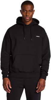 Carmine Hoodies Heren - Zwart - Maat L - Katoen Fleece Black