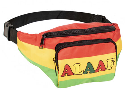 Carnaval feest heuptasje - Alaaf - Limburg/Maastricht - groen-geel-rood