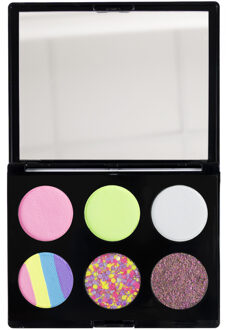 Carnaval Gezicht / Face paint verf set - Pastel Unicorn thema - schmink / make-up - waterbasis