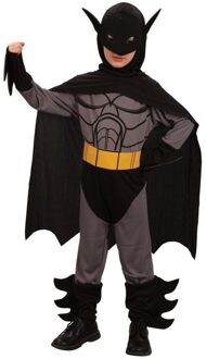 Carnaval kleding/kostuum Vleermuisheld - voor kinderen - met masker - superheld pakj Multi