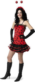 Carnaval Lieveheersbeestje dames