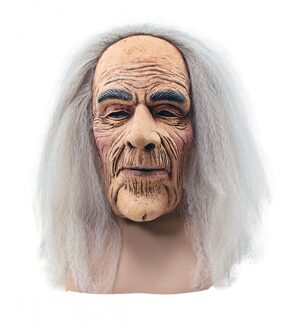 Carnaval oude man verkleedmasker - latex - voor volwassenen - bejaarde/abraham