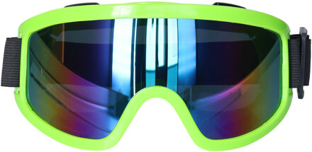Carnaval/verkleed Apres Ski bril - groen - volwassenen - kunststof - party brillen