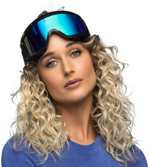 Carnaval/verkleed Apres Ski bril - zwart - volwassenen - party bril