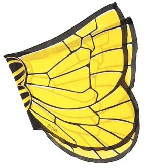 Carnaval verkleed bijen vleugels - multi kleuren - voor kinderen