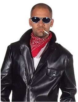 Carnaval verkleed boeren zakdoek - 1x - rood - 55 x 55 cm - themafeest - boerenlente feest