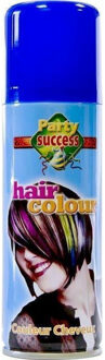 Carnaval verkleed haarverf/spray - blauw - 125 ml - kinderen en volwassenen - makkelijk uitwassen