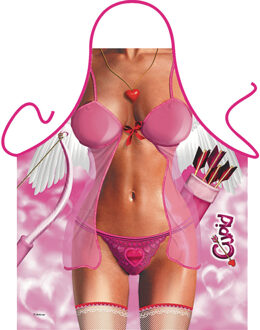 Carnaval verkleed keuken of bbq schort - Sexy Cupido Woman - cadeau - Dames