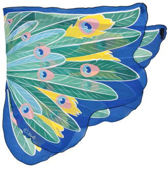 Carnaval verkleed vlinder vleugels - Pauwen vlinder - multi kleuren - voor kinderen