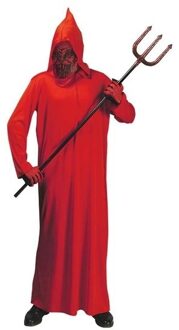 Carnavalskleding Duivel kostuum Rood - Zalm