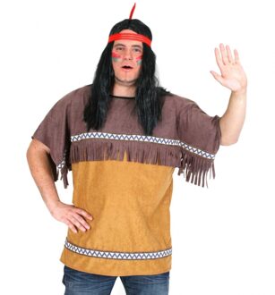Carnavalskleding indiaan shirt