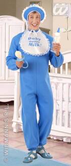 Carnavalspak Baby man Blauw