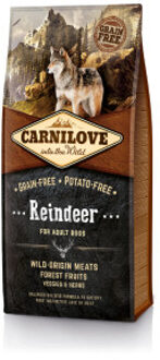 Carnilove Adult granenvrij hondenvoer Rendier 12kg met 70% vlees