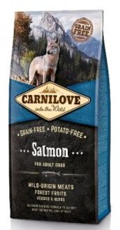 Carnilove Adult granenvrij hondenvoer Zalm 12kg met 70% vis