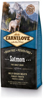 Carnilove Adult granenvrij hondenvoer Zalm 12kg met 70% vis