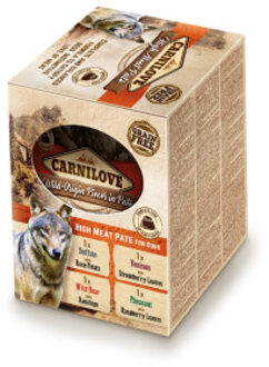 Carnilove natvoer hond multipack (zakjes) 8 x 300 gr