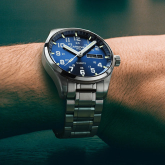 Carnival Luminous Double Calendar Military Switzerland Quartz Watch Men Luxury Brand Watches Waterproof Clock Reloj Hombre 2020